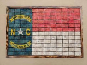 Rustic North Carolina State Flag!