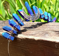 Tiara - Crystal Quartz Electroplated