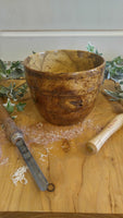 Hand Turned Walnut Burl Bowl