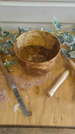 Hand Turned Walnut Burl Bowl