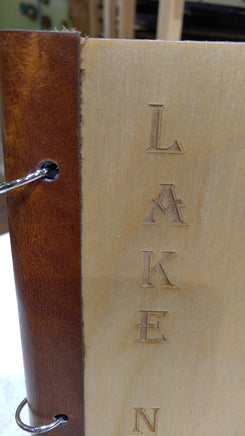 Wooden Photo Album/Scrapbook
