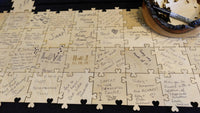 Custom Sweetheart Puzzle Wooden Guest Book
