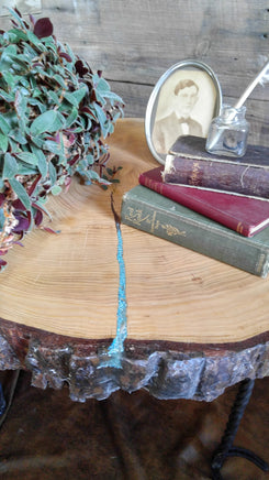 Live Edge Deodar Cedar Accent Table