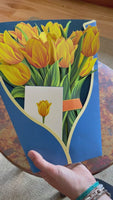 Yellow Tulips Paper Flower Bouquet