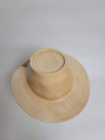 Ambrosia Maple Outback Hat - Rare Wood Turned Men's Headwear #408