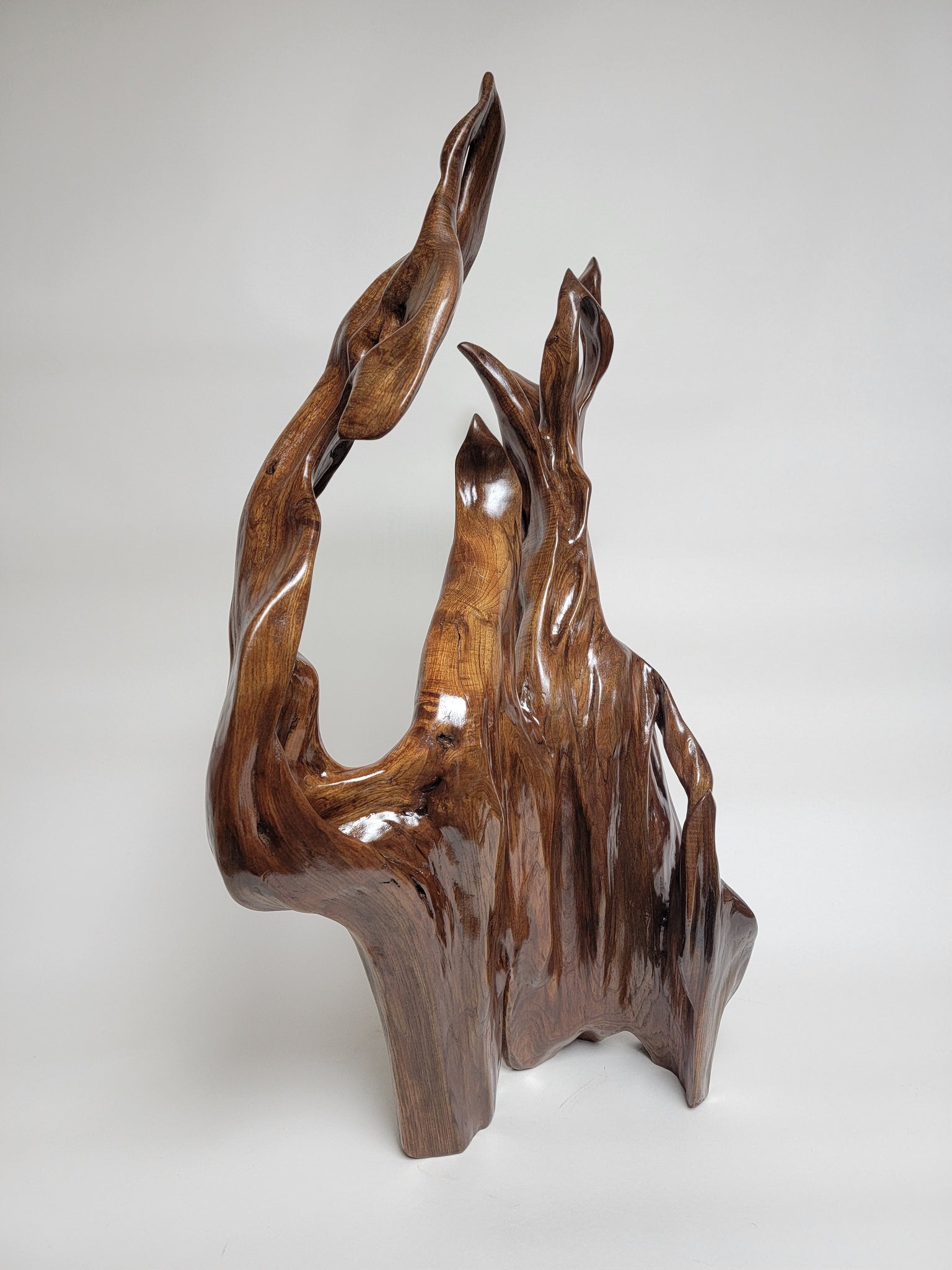 19019 Natural Wood Sculpture, Forest Sculpture, Driftwood