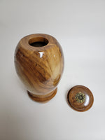 Hand Turned Mimosa Cremation Urn