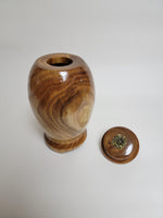 Hand Turned Mimosa Cremation Urn