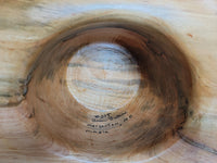 Maple Cowboy Hat - Rare Wood Turned Men's Headwear #275