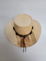 Maple Outback Hat - Rare Wood Turned Men's Headwear #402