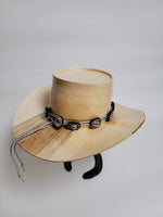 Maple Outback Hat - Rare Wood Turned Men's Headwear #405