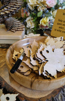 Natural Fall Leaves Memory Sculpture