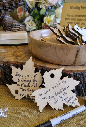 Natural Fall Leaves Memory Sculpture