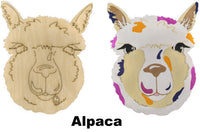 DIY Alpaca Art