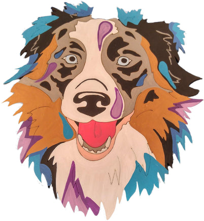 Australian Shepherd-DIY Pop Art Paint Kit - Personal Handcrafted Displays