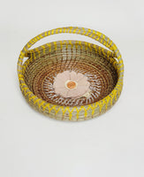 Pine Needle Basket with Handle