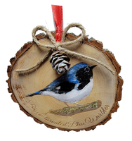 Carolina Song Bird Engraved Ornaments