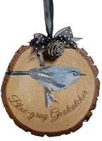 Carolina Song Bird Engraved Ornaments