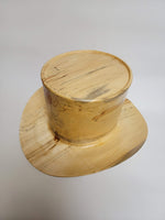 Box Elder Cowboy Hat - *DISCOUNTED* - Rare Wood Turned Men's Headwear