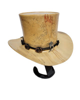 Box Elder Cowboy Hat - *DISCOUNTED* - Rare Wood Turned Men's Headwear