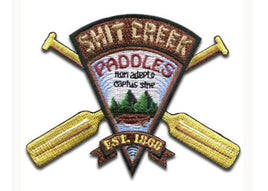 Shit Creek Paddles Patch