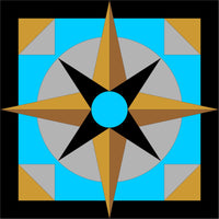 Compass Rose - Barn Quilt