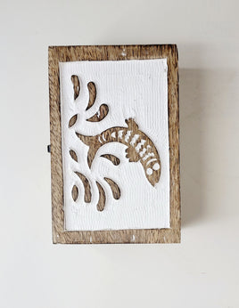 Aqua Inspired Fish Trinket Box