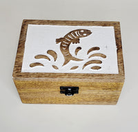 Aqua Inspired Fish Trinket Box