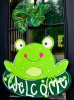 Frog Sitting on Lily Pad