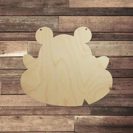 Frog Sitting on Lily Pad