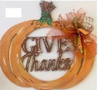 Give Thanks Pumpkin