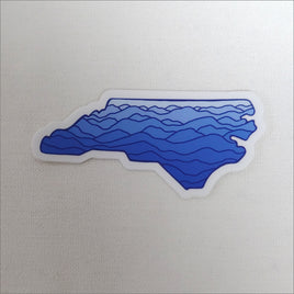 NC Mountains Weather Resistant Sticker