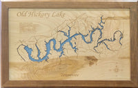 This is our framed style with English Chestnut stain