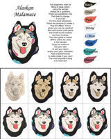 Alaskan Malamute-DIY Pop Art Paint Kit - Personal Handcrafted Displays