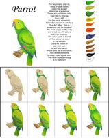 Parrot-DIY Pop Art Paint Kit