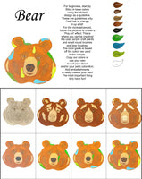 Bear-DIY Pop Art Paint Kit - Personal Handcrafted Displays