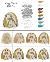 Shih Tzu (Long Haired)-DIY Pop Art Paint Kit