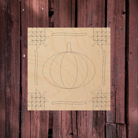 Pumpkin Spice - Barn Quilt