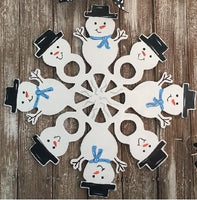 Snowman Snowflake