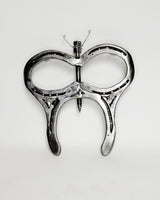 Trivet Metal Art made from Horseshoes