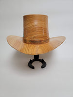 Willow Oak Cowboy Hat - Rare Wood Turned Men's Headwear