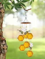 Bee Honeycomb Wind Chimes