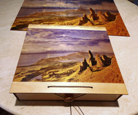 Custom Baptism Puzzle Picture Box Guest Book