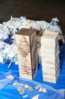 Block Tower Wedding Guest Book