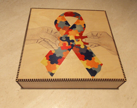 Autism Awareness Memory Box