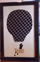 Hot Air Balloon Wedding Guest Book