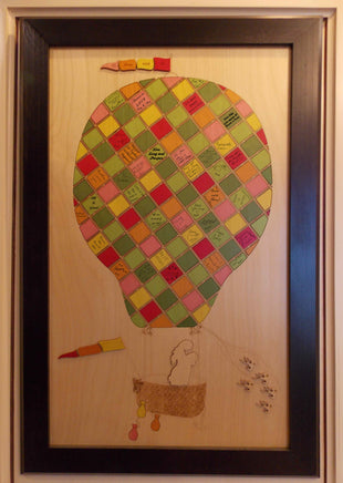 Hot Air Balloon Wedding Guest Book